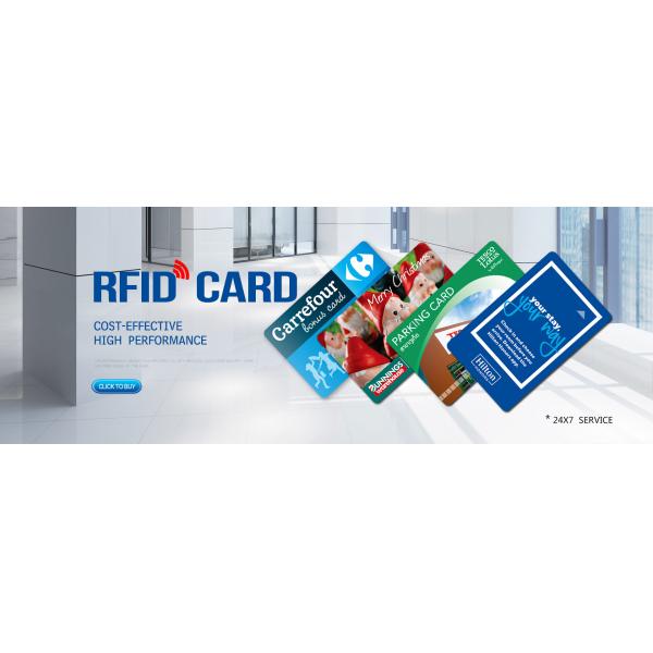 CMYK Printing NFC RFID Card PVC NFC Access Cards For Payment