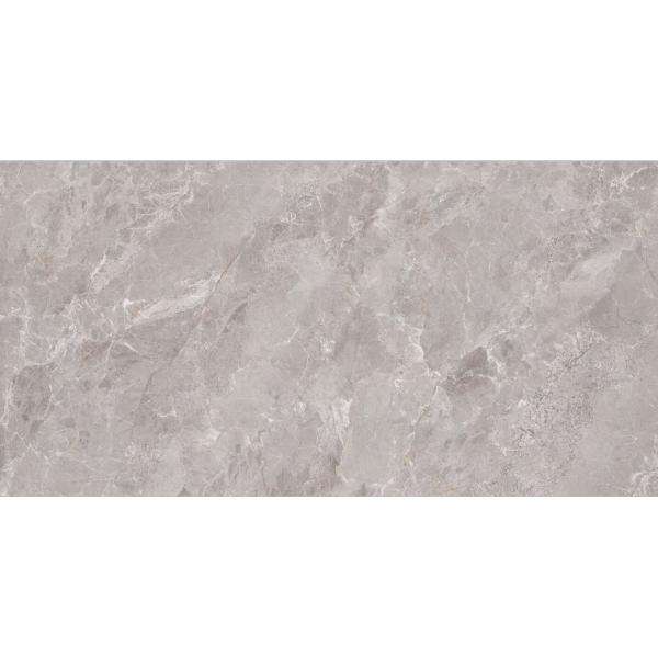Gloss Porcelain Floor Tiles / Grey Glazed Wholesale Large Size Porcelain Tiles