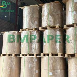 China 300gsm Food Grade Coated White Kraft Paper With Brown Back For Food Container wholesale