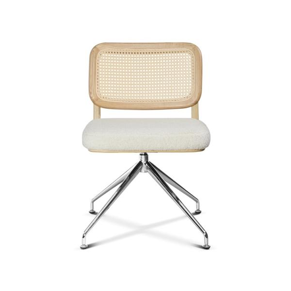 4 Star Base Ergonomic Rattan Office Chairs