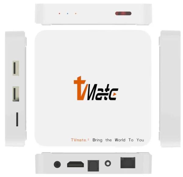 Quality 2.4GHz 5GHz Quad Core Ott Tv Box 4.72 X 4.72 X 0.87 In for sale