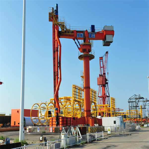 China 800 Tph Screw Ship Unloader Bulk Material Unloading From Vessel wholesale