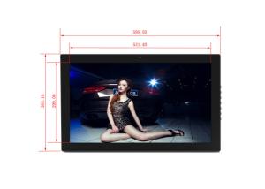 Black/White 24inch Digital Picture Frames Best Buy Video Displayer With WiFi Function