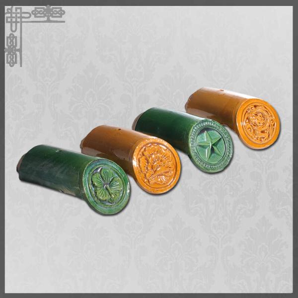 Chinese style gazebo glazed ceramic roof tiles