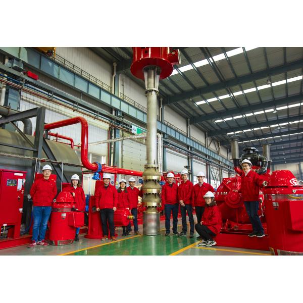 UL Listed Vertical Turbine Fire Pump For Pipelines Bureaus 2000 Gpm @ 175 Psi