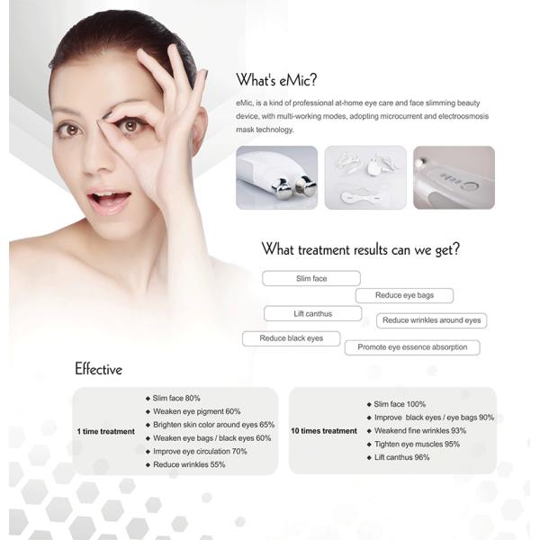 Microcurrent face lifting home beauty equipment
