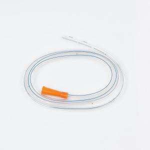 China 8-24FR Disposable Silicone Coated Catheter Silicone Stomach Feeding Tube for Medical wholesale