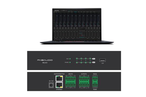 Quality Mini Effect DSP Audio Processor AFS ANC RS485 Control 4 In 4 Out for sale