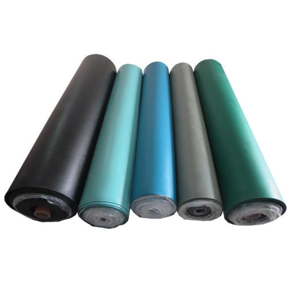 Quality ESD Rubber Mat Roll 1m / 1.2m Width ESD Rubber Table Mat for sale