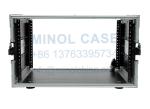 6U Flight Rack Case 19' Tour Portable Flight Case