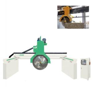China Plc System Multi Blades Stone Cutting Machine For Granite Marble wholesale