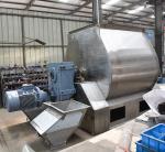5.5kw Feed Mixer Machine , Double Shaft Paddle Mixer Machine For Powder Mixing