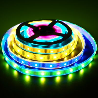 Smart Wifi 5050 SMD LED 12V 24V 5M IC2811 Flexible Outdoor 2835 RGBIC RGB