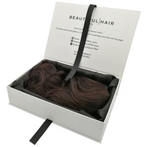 China wig Cosmetic Packaging Box luxury Hair Extension Packaging Box on sale