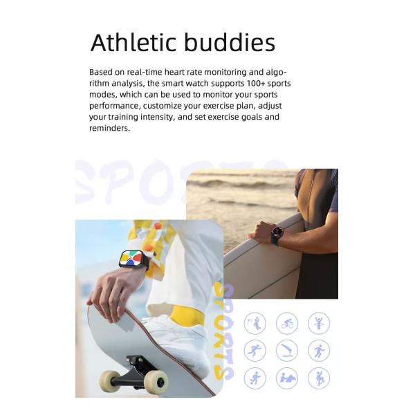 Zl99j Smart Watch BT Calling Heart Rate Monitor Women'S Smart Watch Fitness Tracker