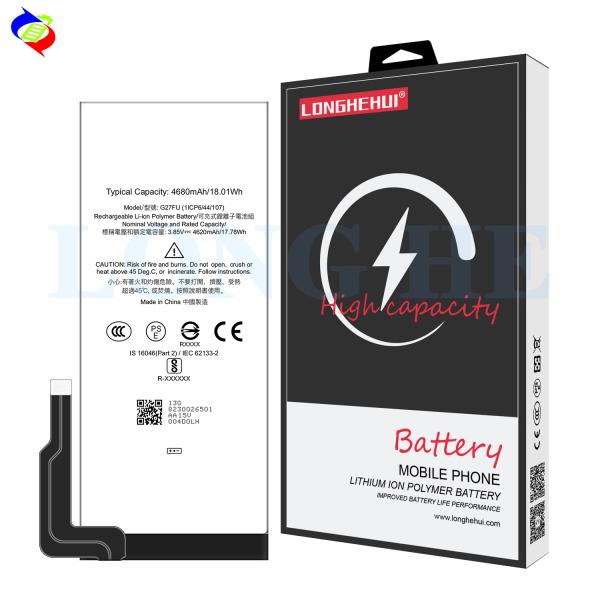 Double IC Protection G27FU 3.87V 4600mAh Li-po Rechargeable Battery for Pixel 5A 5G