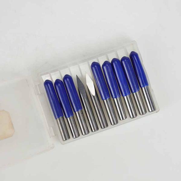 Customizable 3.175 CNC Milling Cutter Engraving and Carving Knife with Flat End Three Edge Milling ODM & OEM Support