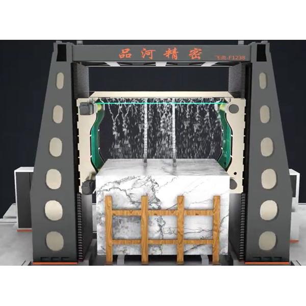 Premium Multi Wire Saw Machine For Marble Slab Cutting Ultra Thin 0.4mm 0.5mm 0.6mm Wire