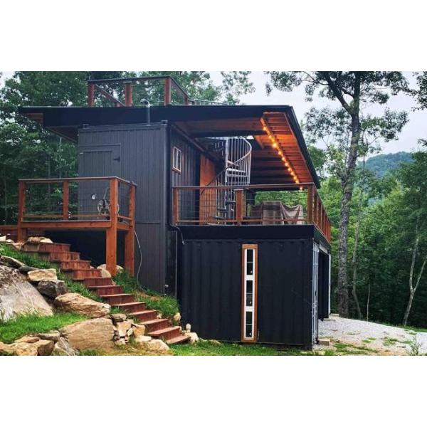 Prefabricated Two Storey Container House Expandable Portable Homes