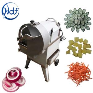 China Carrot Potato Dicing Commercial Vegetable Cutter 300 - 1000kg/H Capacity wholesale
