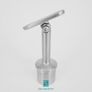 China Coating Polished Stair Railing Brackets Handrail Fittings SS 304/316L wholesale