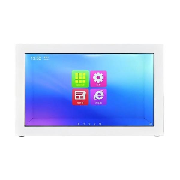 China 4K Ultra HD Resolution 55-inch Transparent LCD Display Cabinet for Touch Interactive Experience wholesale