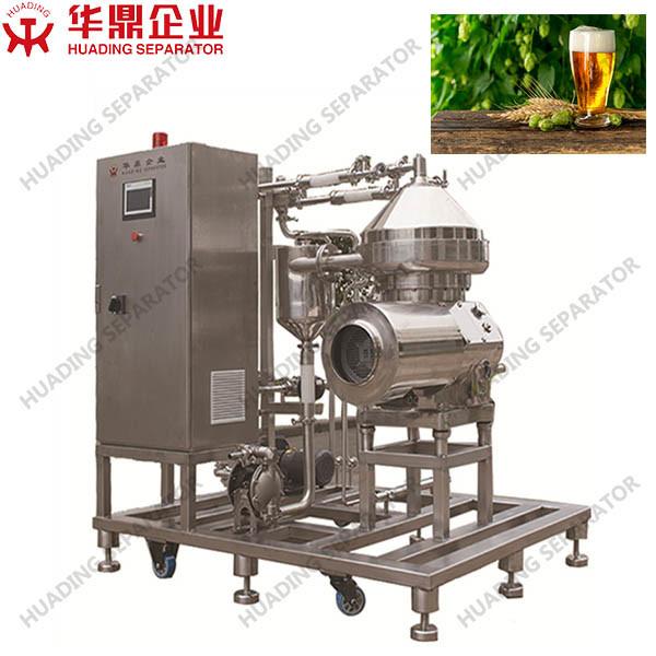 Quality PLC Yeast Centrifugal Separator Disk Stack Centrifuge Trub Wort for sale