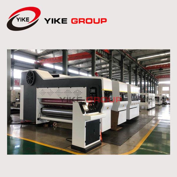 Fully Computerized Flexo Printer Slotter Machine Vacuum Transfer Automatic