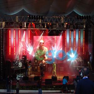 High Reliability P3.91 Stage Led Display With Auto / Manual Brightness Adjustment