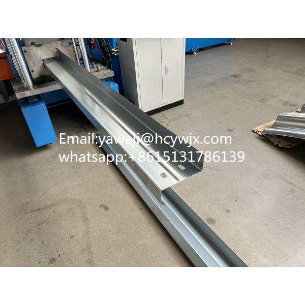 7.5KW Chain Drive Customizable Automatic CZ Purlin Production Machine