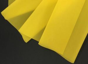 Yellow 200 Mesh Screen Printing Fabric Mesh , 50m Silk Screen Mesh