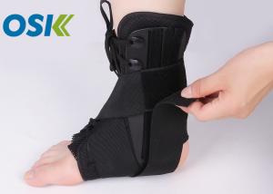 China Nylon Ankle Support Brace Neoprene Cloth Material With Steel Plate Support wholesale