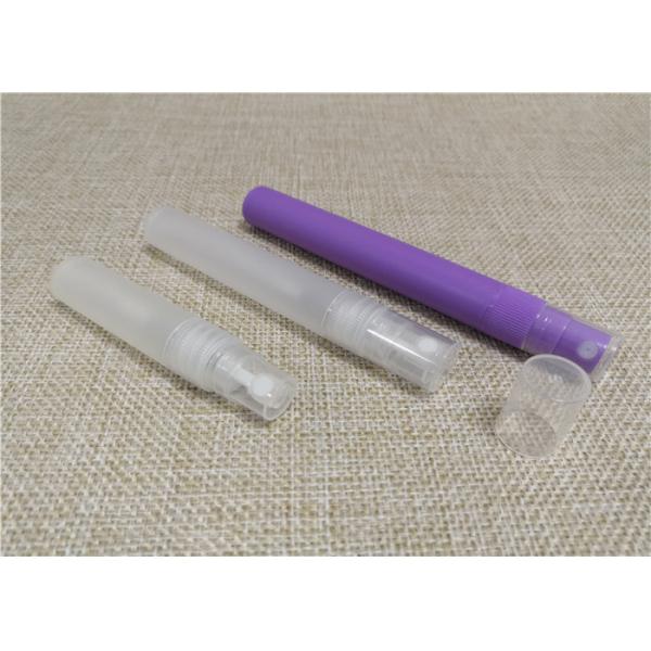 Empty Perfume Pump Sprayer Pen Shape Small Capacity Purple / Translucent Color