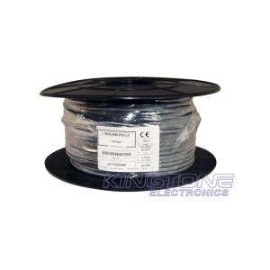 China Flexible Tinned Copper Solar Panel Cables , Black EVA Sheath Cables wholesale