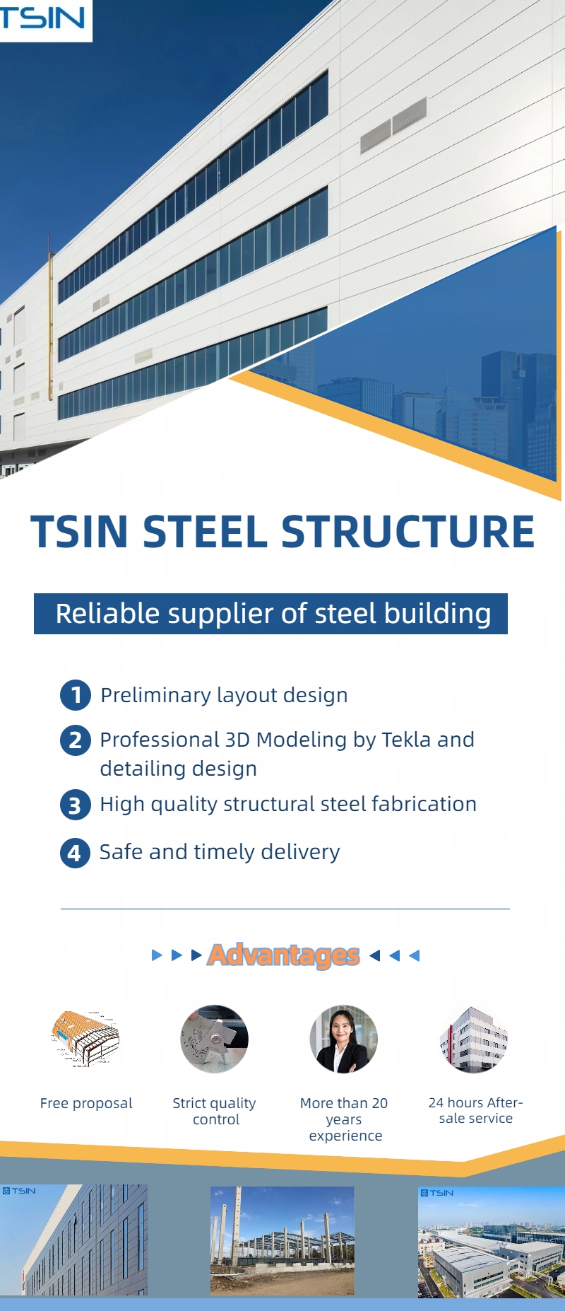 Prefab Steel Structure Workshop Industrial Design Style For Hall Workshop Factory