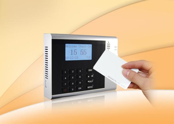 Quality Web Server Function / Printer Output RFID Reader Time Attendance Clocking System for sale