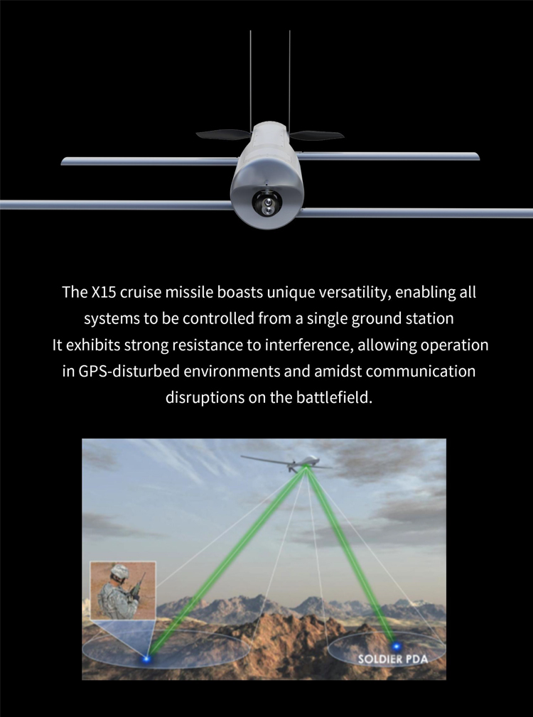 X15 Foldable Drone Patrol Search Marine Forest Mountain Terrain Survey and Monitoring UAVs