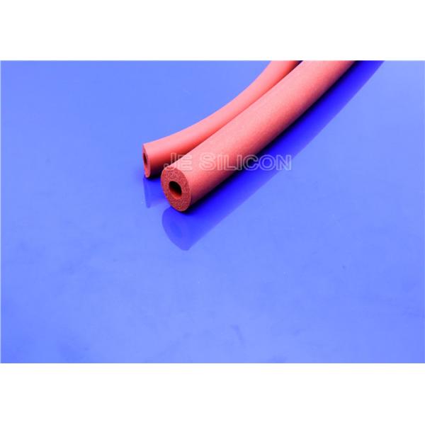 Fire Resistant Silicone Foam Tube Shore 10A-80A 10~30 Degrees Hore Hardness