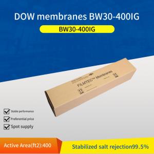 China NSF Algeria BW30-400IG Reverse Osmosis Membrane , OEM Dow Filter Membrane on sale