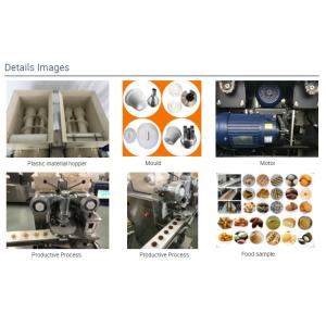 Filled Pineapple Cake Automatic Encrusting Machine PLC Control