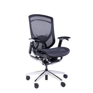 China IFIT X Swivel Office Staff Chairs With Armrest Chromed Aluminum on sale