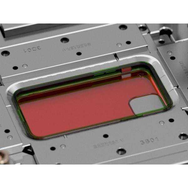 OEM / ODM Insert Injection Molding Transparent Middle Frame (1*1) Mold Making No.22448-C