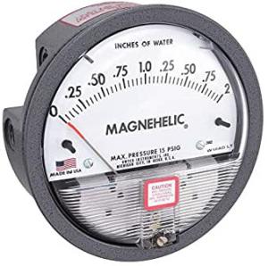 China Dwyer Precision Pointer Differential Pressure Gauge 2% Accuracy wholesale