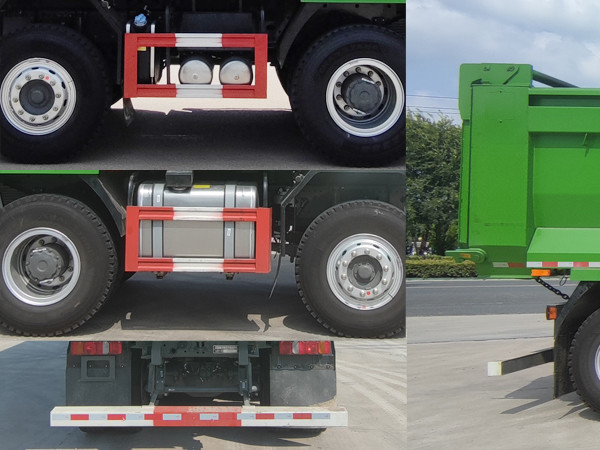 Special Purpose Vehicle Self-dumping Rubbish Truck C5 With Big Capacity