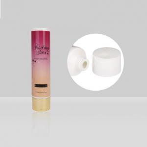 China 130-250ml Custom Cosmetic Tubes D50mm Plastic Facial Cleansing Body Lotion SPA Disc Top wholesale