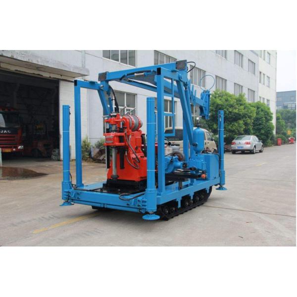 Large Power Spindle Speed Diamond Drill Rig 22kw 1470rmp Drilling Depth Up To 600 Meters