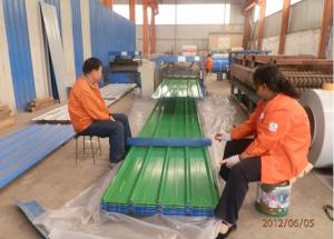China colorful corrugated steel roofing sheet prime price wholesale
