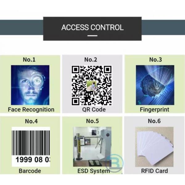 240V Pedestrian Swing Barrier Turnstile Gate For Security Entrance Control 0