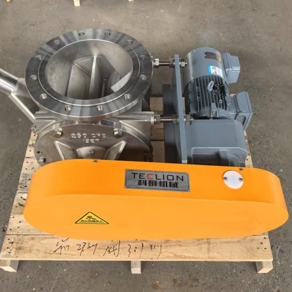 Stainless Steel Anti Seize Particle Pneumatic Conveying Rotary Airlock Valve