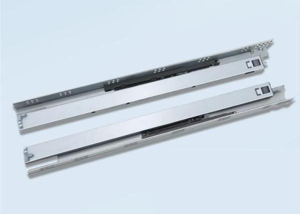 Quality 3- Fold Soft Closing Full Extension Concealed Undermount Drawer Slides with Locking Device for sale